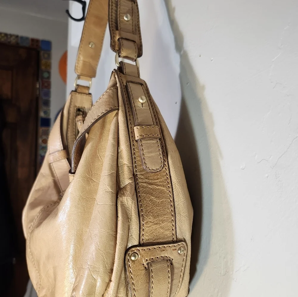 Sigrin Olsen 100% Lambs Leather Shoulder Bag 14 X 8‎ X 5